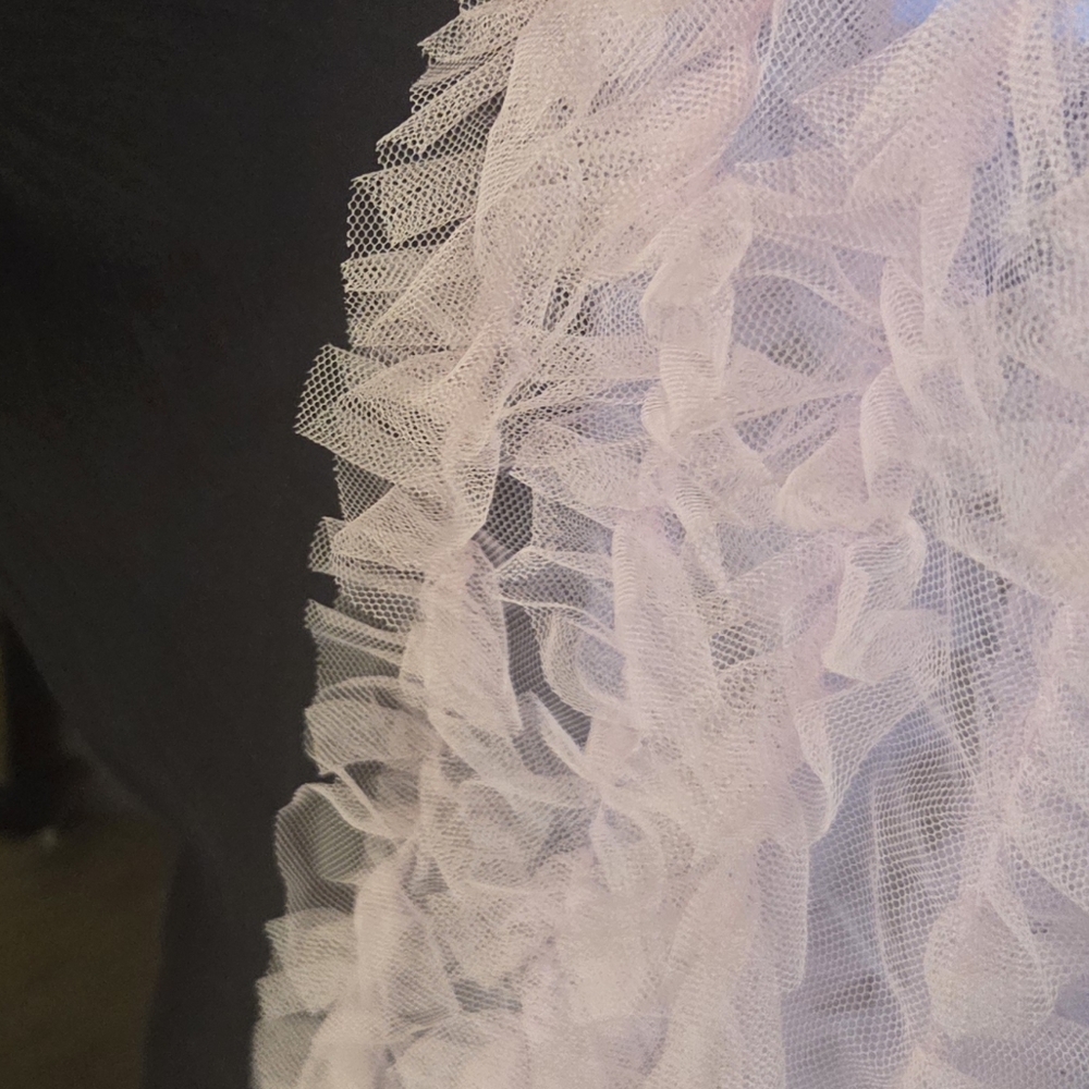 Dolls Kill Black and light purple Sheer Robe size XL - Picture 5 of 6